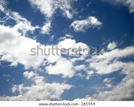 Cloudy sky,horizontal