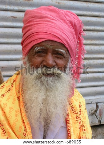Hindu Old Man