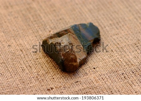 A stone age tool  of jasper