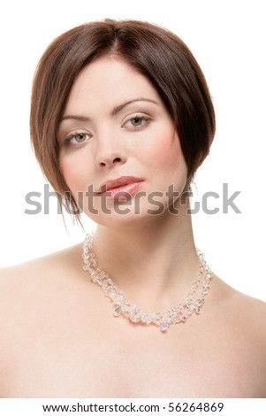 woman necklace