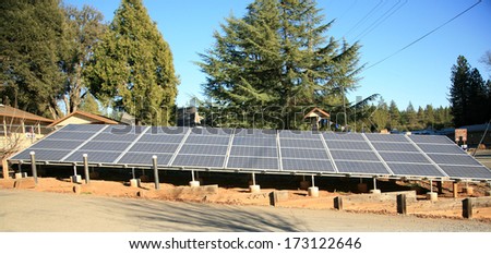 Solar Panels collect sunlight to generate electricity to power equipment and make life easier for all who use power. Solar is a Clean source of electrical energy saves the world from Global Warming.
