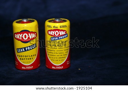 Old ray-O_vac batteries