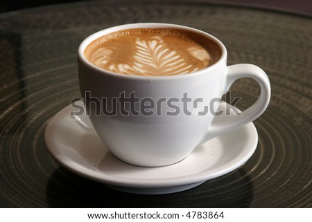 a latte with \
