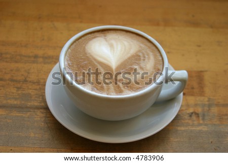 a latte with \