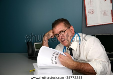 Health Care Reform Bill a doctor tries to read it