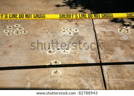 crime scene investigation with real sheriff \
