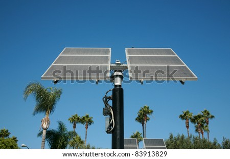 Industrial photovoltaic  cells also known as Solar Power or Solar Cells sit outside harnessing the power from the sun and turning it into free earth friendly electricity for use to run electronics