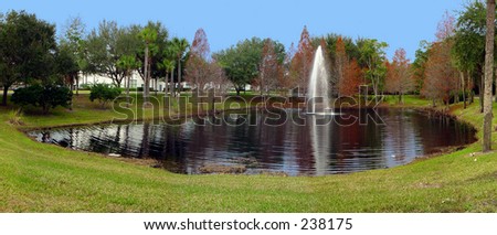 Lake at the grounds of UCF, Biomolecular Research Annex.\
\
Research Pkwy, Orlando Fl 32826.