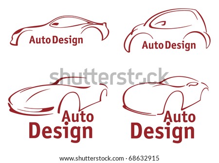 Auto Design - stock vector