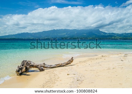 Desert Island off Lautoka, in west of the island of Viti Levu, Fiji