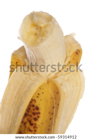eaten banana