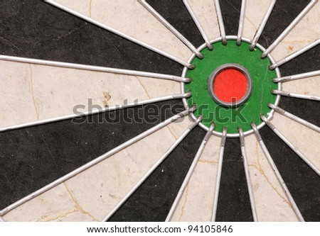 Dartboard abstract background rule of thirds