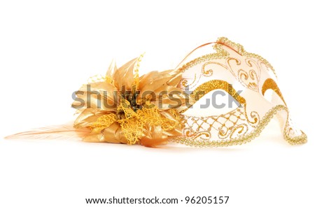 Golden Masquerade Masks