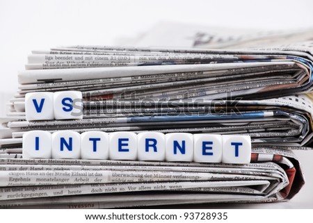 newspaper vs the internet There is no clear correlation between a rise in internet traffic and a fall in newspaper circulation we thought the internet was killing print but it isn't. newspaper vs the internet There is no clear correlation between a rise in internet traffic and a fall in newspaper circulation we thought the internet was killing print but it isn't.