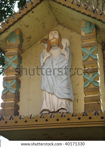 Jesus, good shepherd - the forgotten, the old chapel in Lithuania