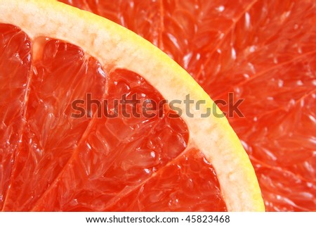 Red grapefruit, for backgrounds or textures