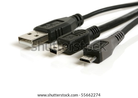 USB, Mini-USB, Micro-USB
