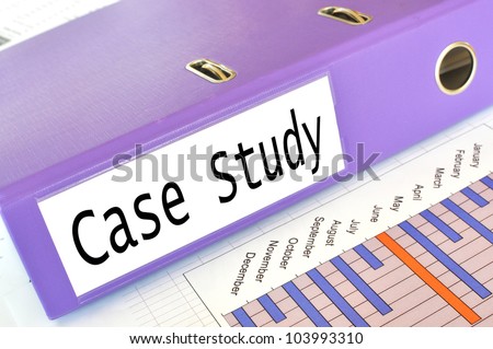 CASE STUDY folder on a market report