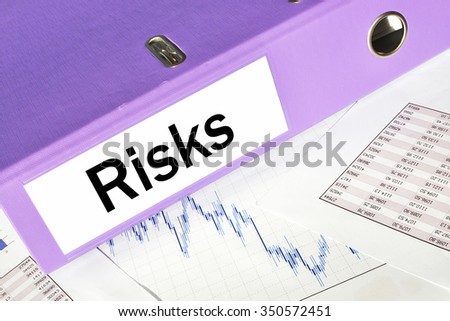 RISKS folder on a market report