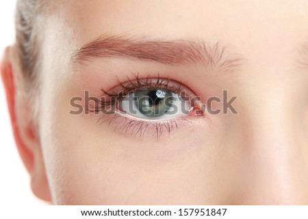 Woman\'s eye
