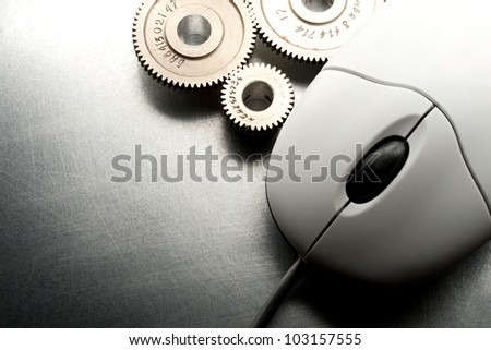 Mechanical ratchets and mouse in grey
