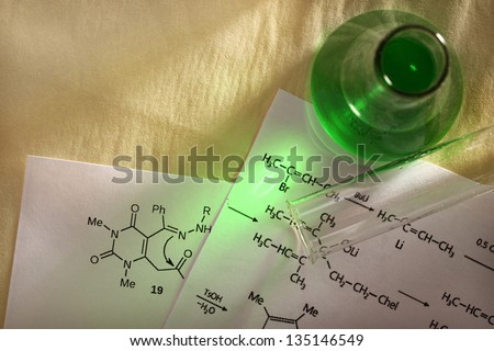 Green chemistry with reaction formula