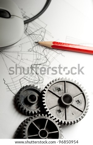 Mechanical ratchets, drafting and mouse