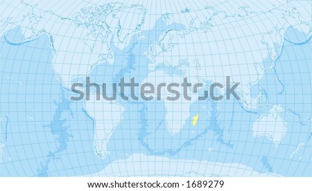 world map with countries and oceans. world map with countries,