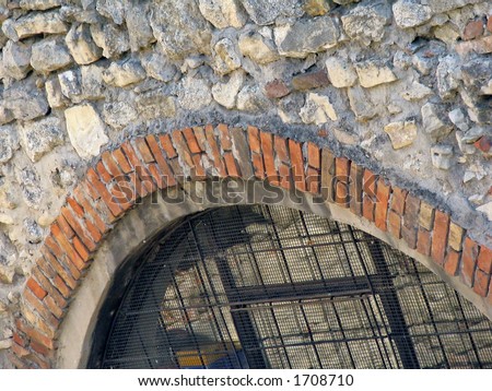 oval  window of a fortress dungeon