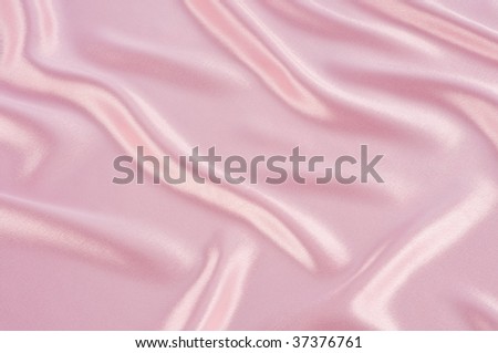 Pink satin sheet