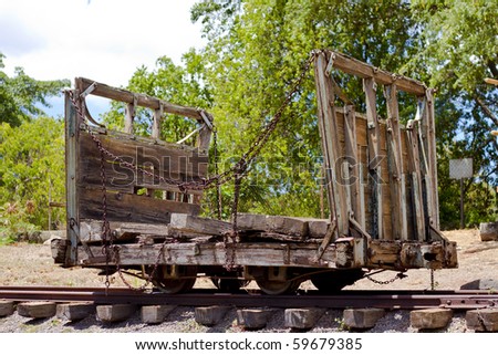 Old train cart