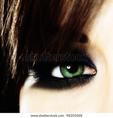 stock photo : Close-up of eye