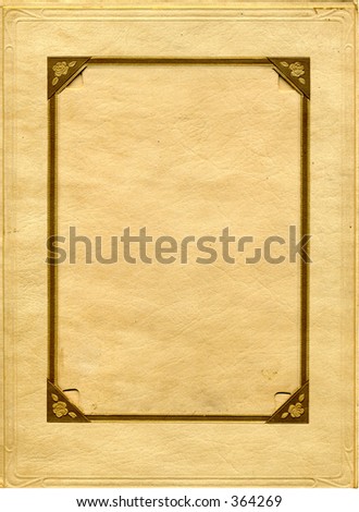 Antique portrait frame from the early 1900\'s.