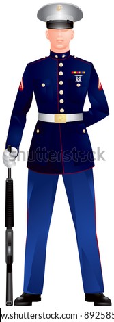 Marine Blue Uniform