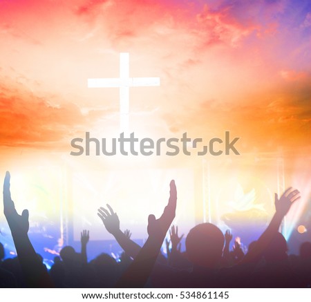 blurred christ cross christian, christianity, worshiping, worship, pray, prayer, god, faith, light, sky, heaven, heavenly, future, concept, symbol, spiritual, idea, clouds, believe, belief,