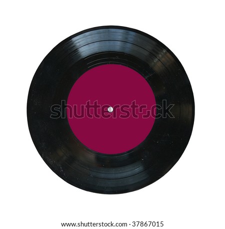 Blank Vinyl Record