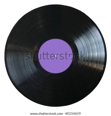 Blank Vinyl Record