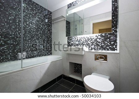 Black And White Bathroom Pictures. lack and white with white