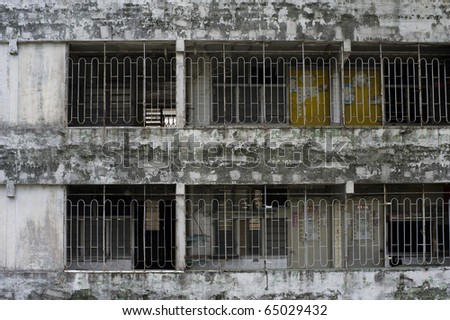 Picture of old Hong Kong Public Housing