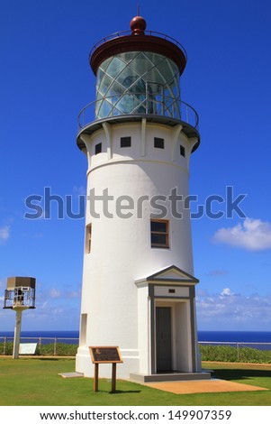 Kilauea Point Lighthouse guided ships safely along Kauai\'s rugged north shore for 62 years.