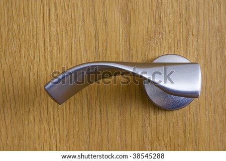 Modern Front Door Handle on Photo Of A Metal Handle Door Handle Find Similar Images