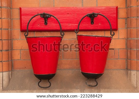 Fire buckets