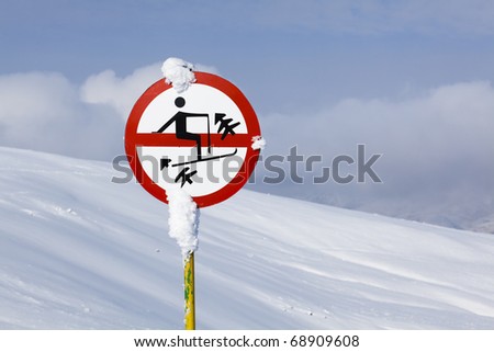 No Skiing