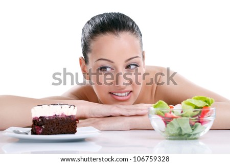 dieting woman