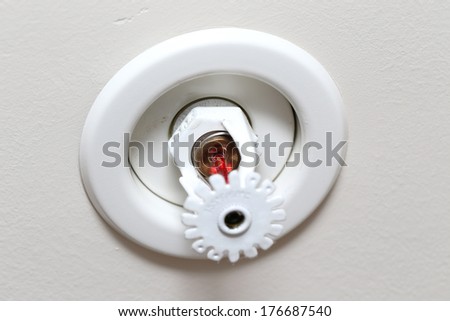 Fire detector and extinguisher in a residential home
