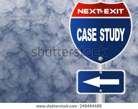 Case study road sign