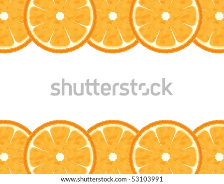 Orange Border Designs