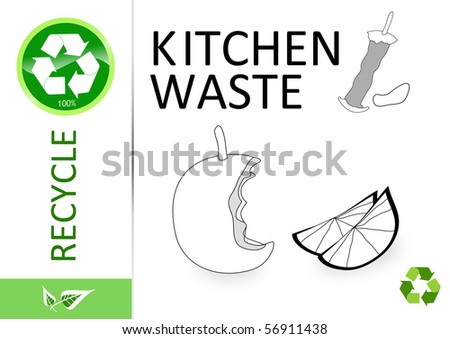 Please recycle kitchen waste