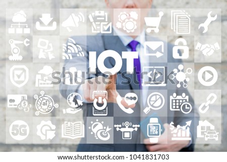 Internet of things. IOT. Smart Life Information Technology.