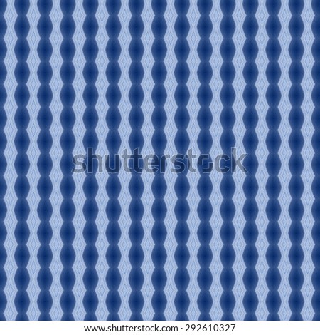 Seamless blue line wave pattern